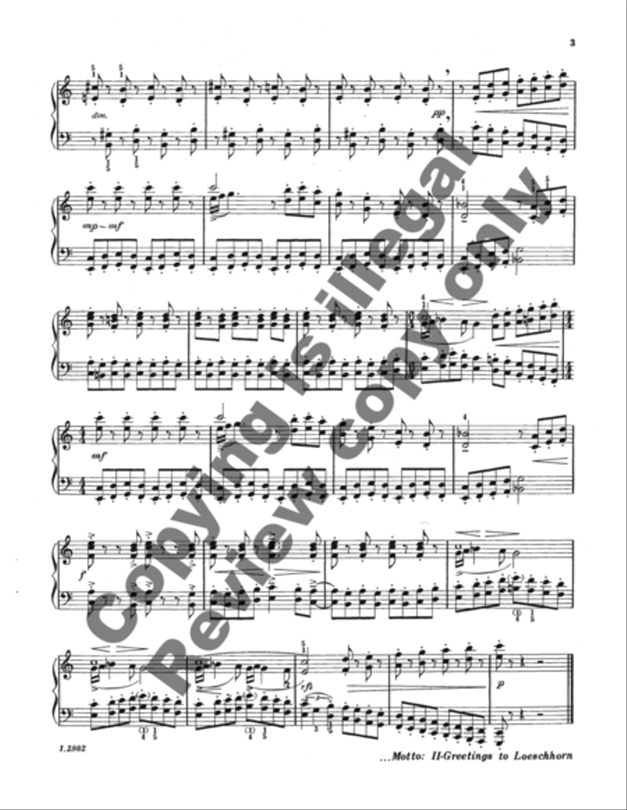Fifty Etudes, Book 2 Piano Method scores gallery preview page 4