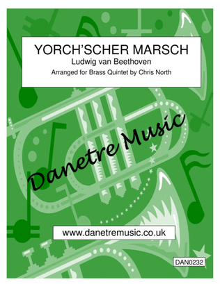 Book cover for Yorch'scher Marsch (Brass Quintet)