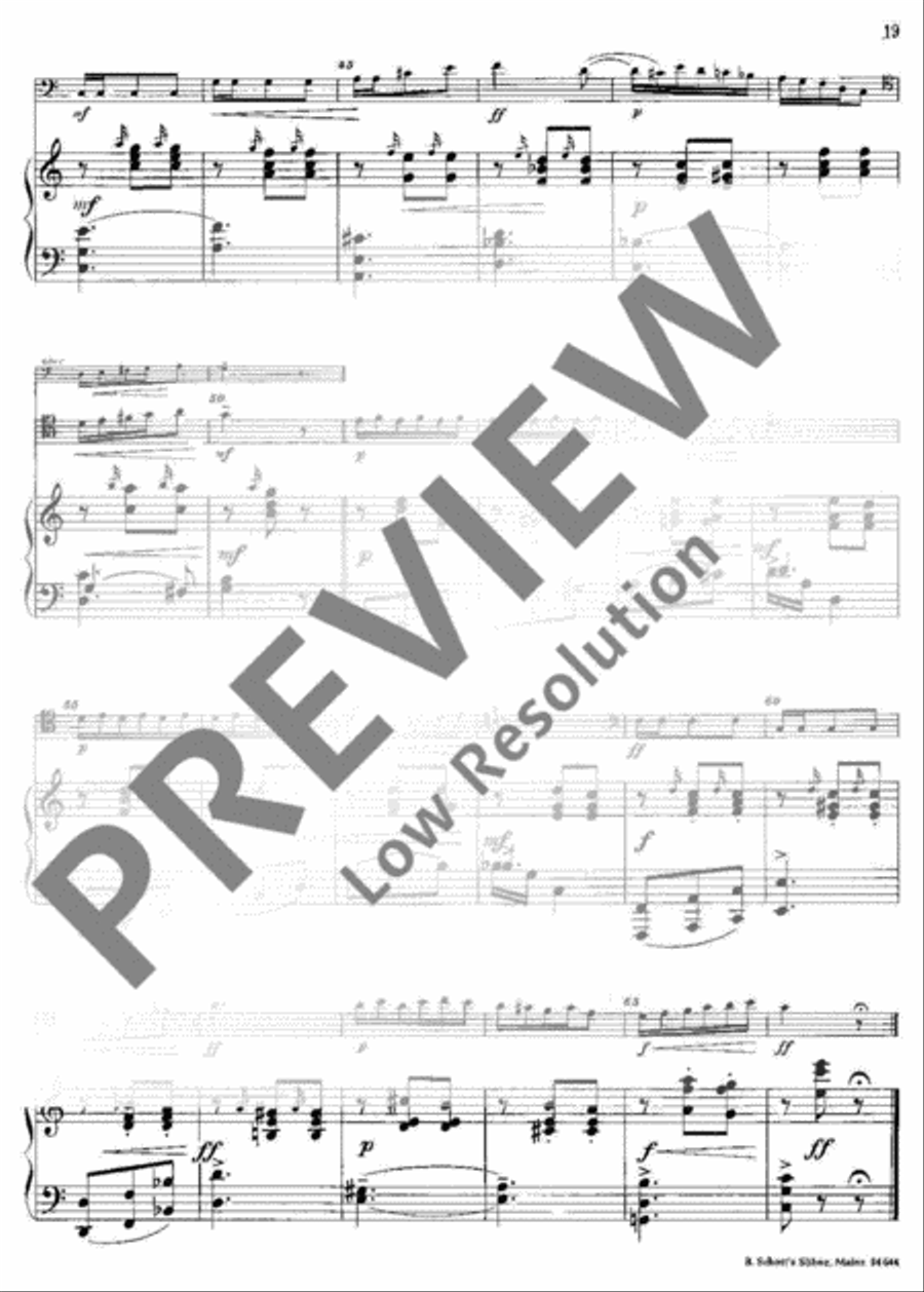 Ten Miniatures Cello scores gallery preview page 20