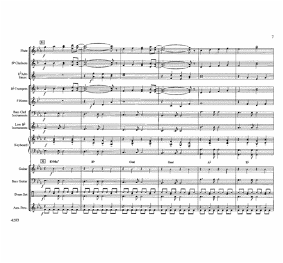Step By Step Concert Band scores gallery preview page 7