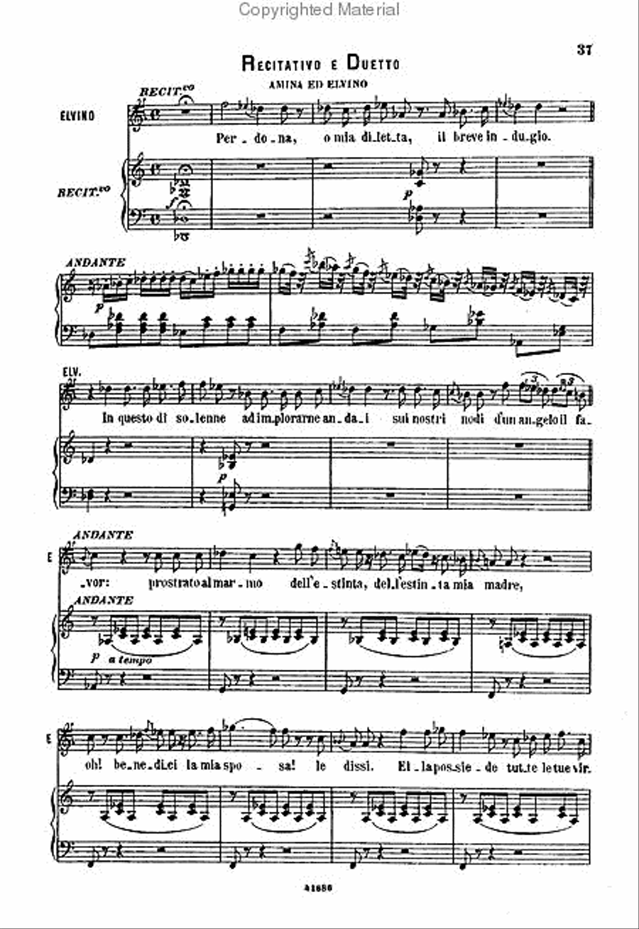 La sonnambula Voice scores gallery preview page 4