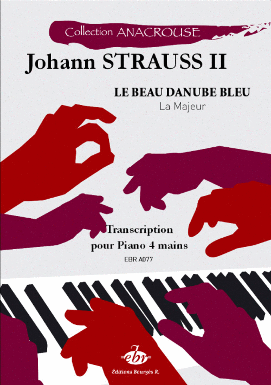 Le Beau Danube Bleu (Collection Anacrouse) Piano Duet scores gallery preview page 1