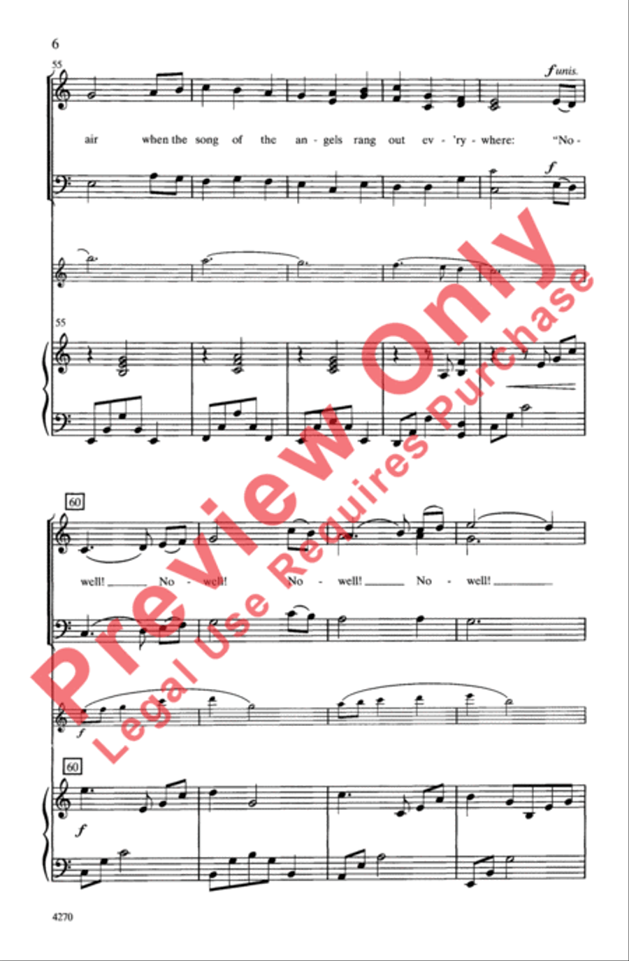 That First Nowell 3-Part scores gallery preview page 6