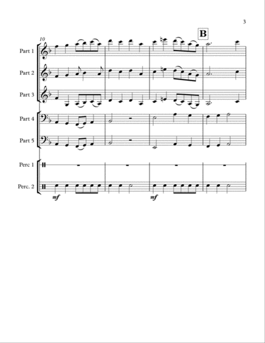 MUSIC FOR FRIENDS VOLUME 4 Woodwind Ensemble scores gallery preview page 6