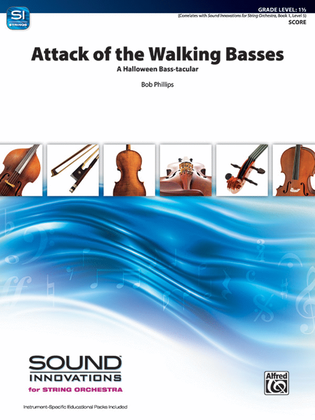 Book cover for Attack of the Walking Basses