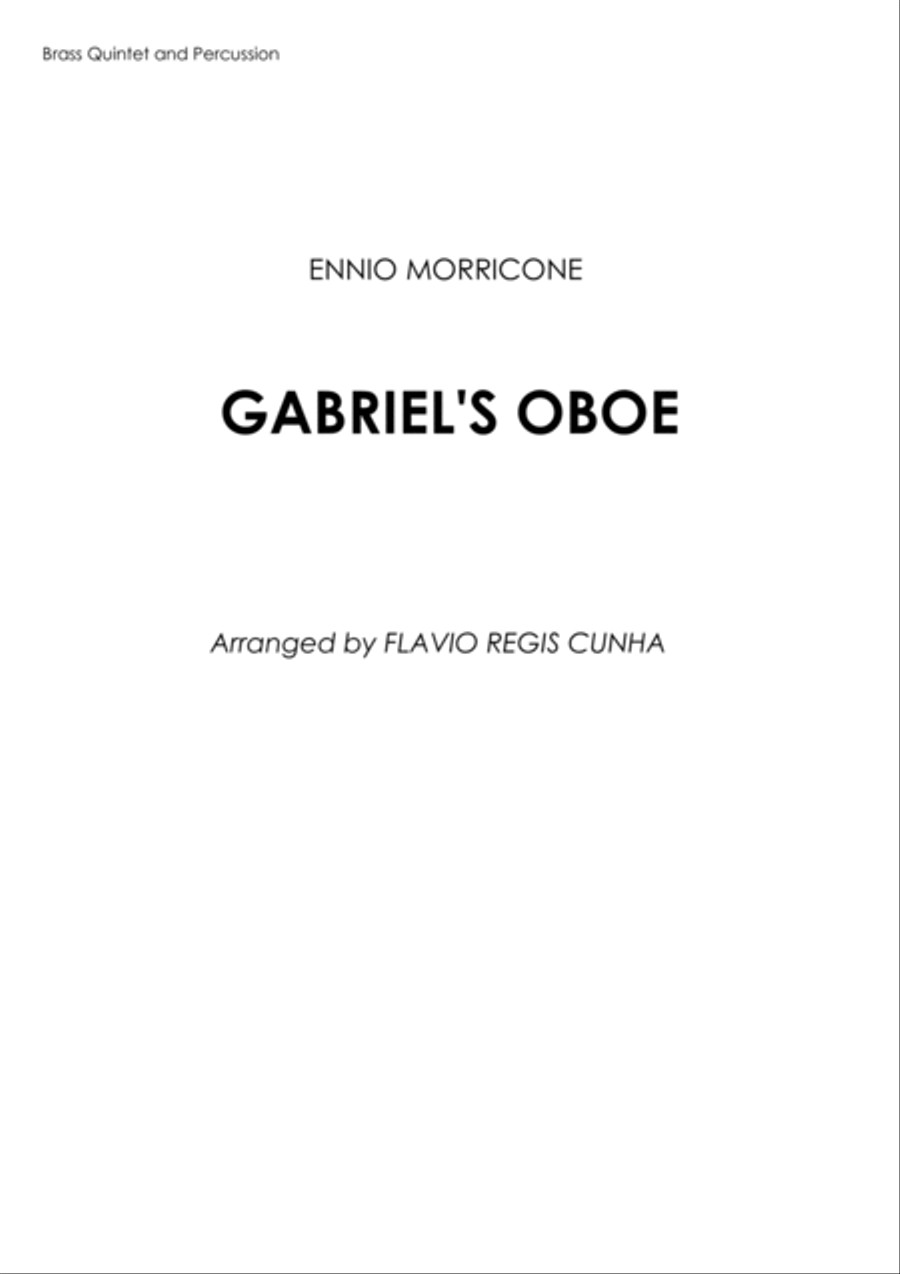 Gabriel's Oboe Brass Quintet scores gallery preview page 2
