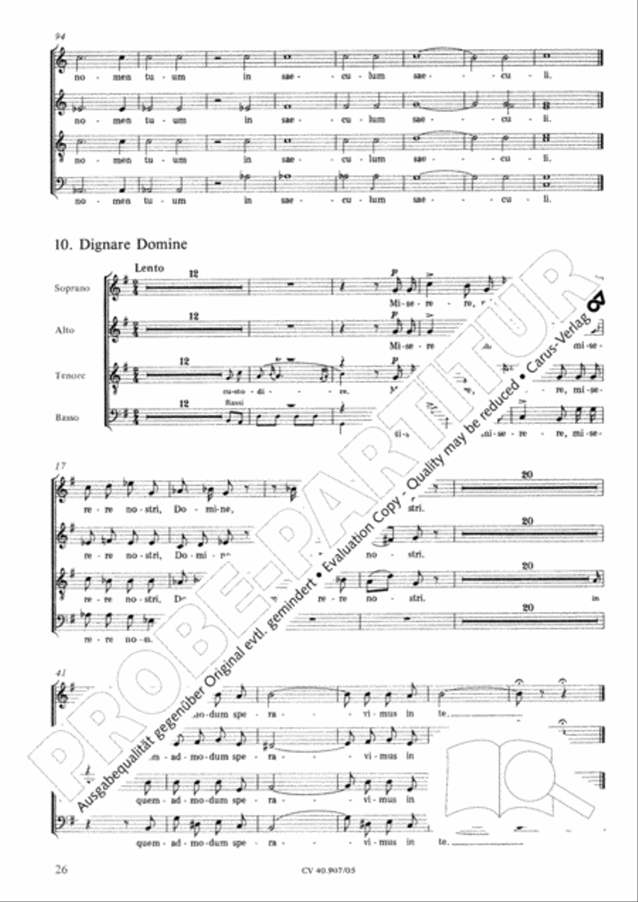 Te Deum 4-Part scores gallery preview page 27