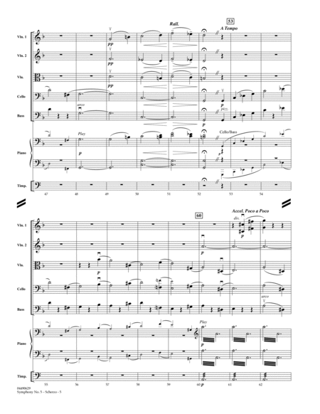 Symphony No. 5 Scherzo - Full Score