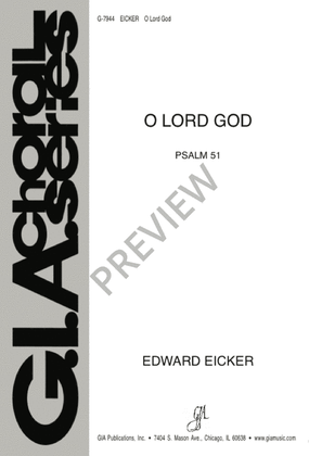 Book cover for O Lord God