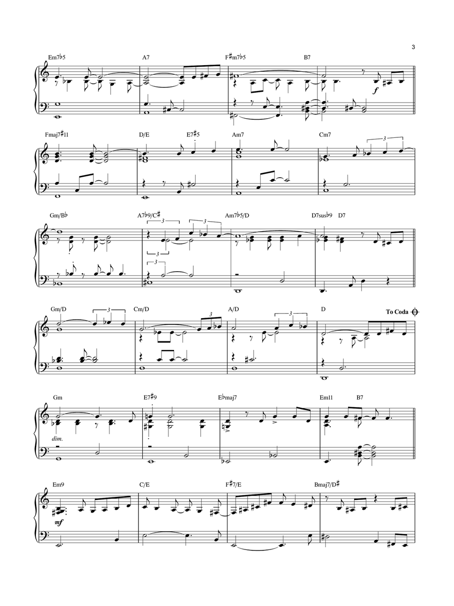 New Year Piano Solo scores gallery preview page 3