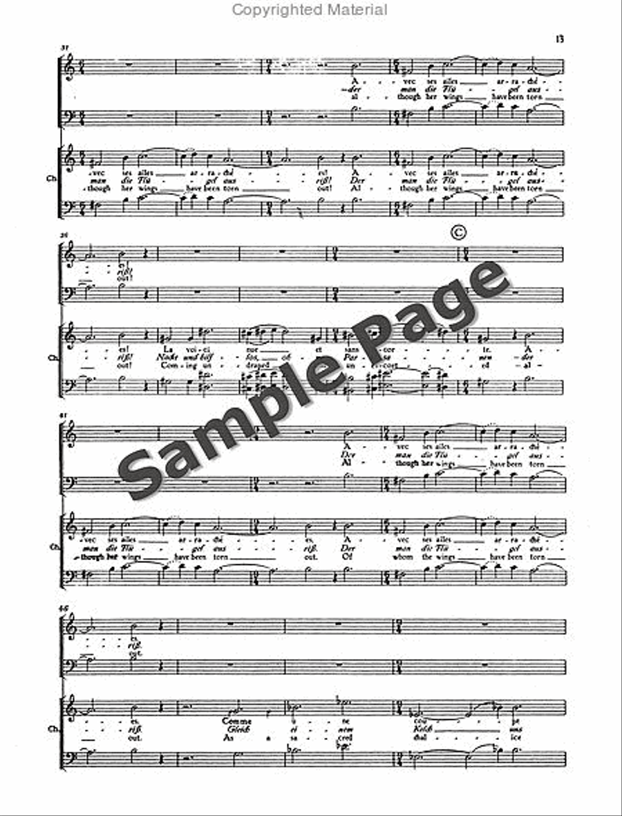 Canticle To Hope Vocal Score 4-Part scores gallery preview page 14