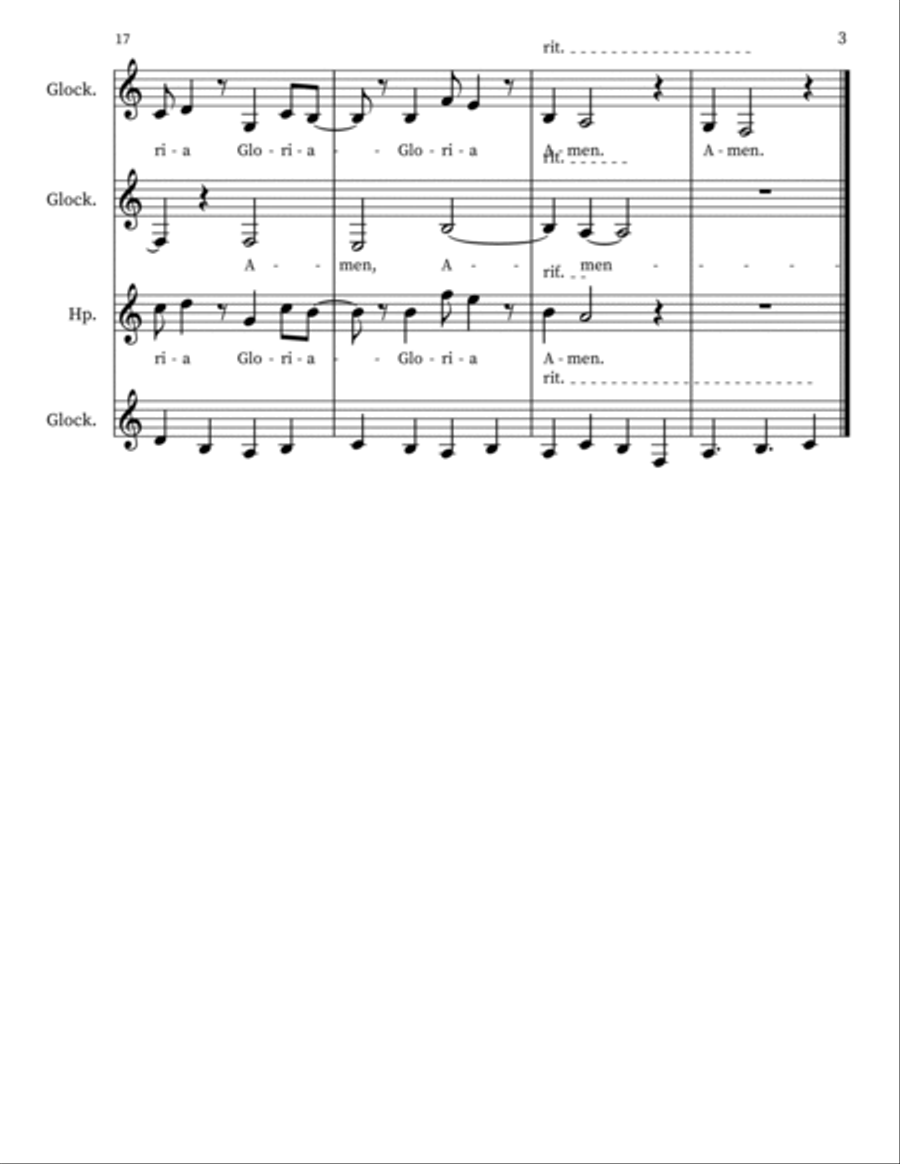 Confection 111 Percussion scores gallery preview page 3
