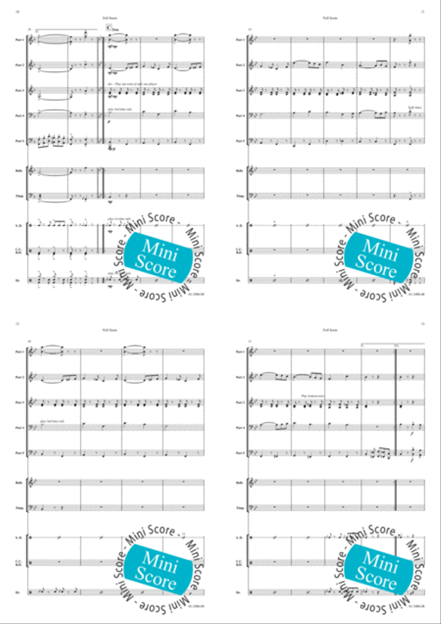 March Majestic Concert Band scores gallery preview page 5