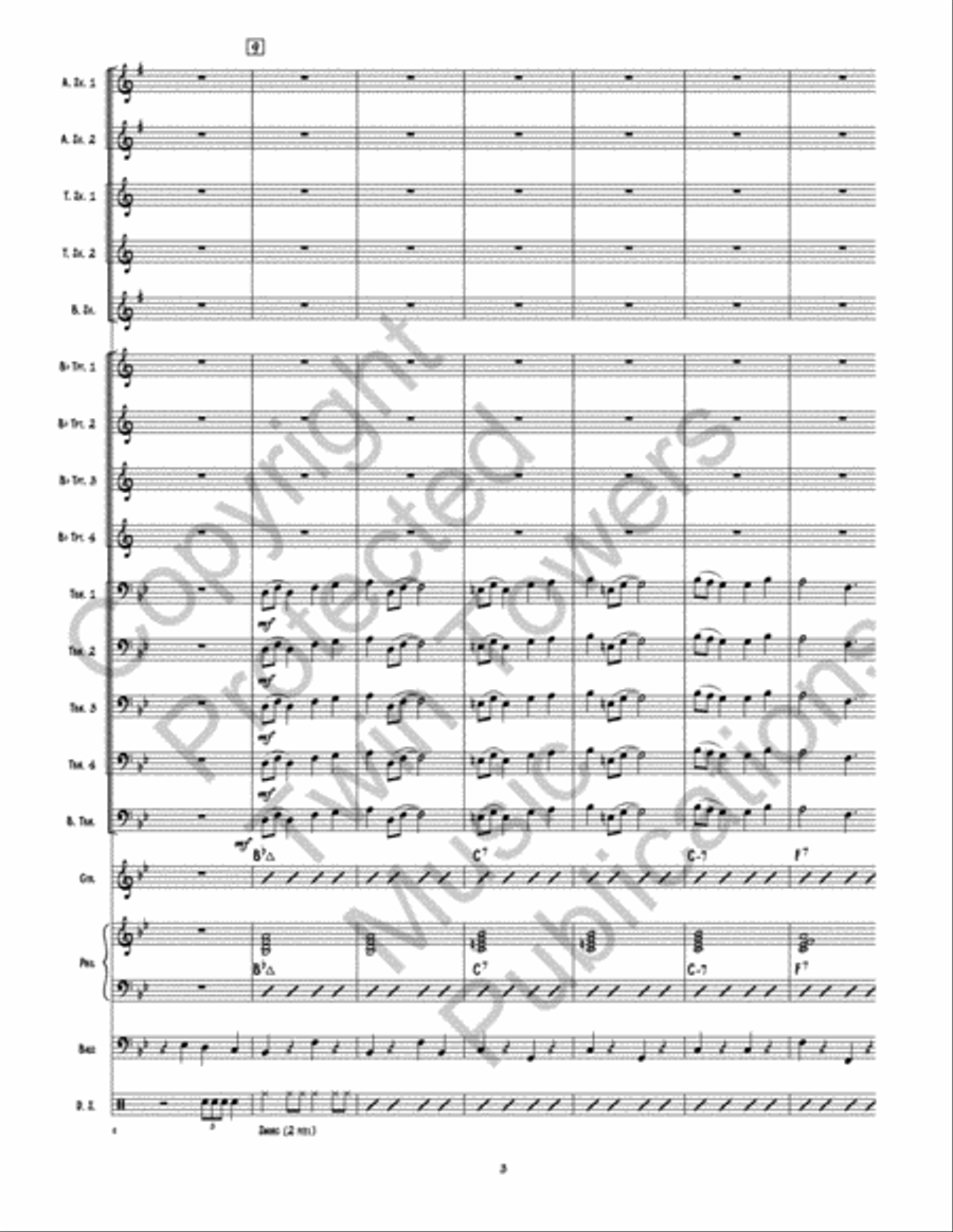Model Train Model Train Jazz Ensemble scores gallery preview page 4