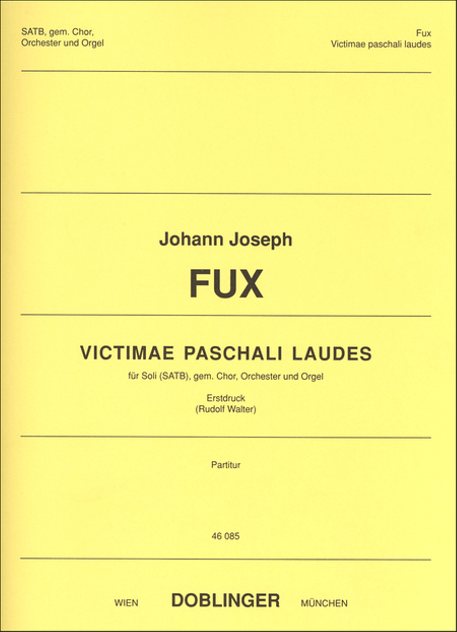 Victimae paschali laudes Choir scores gallery preview page 1