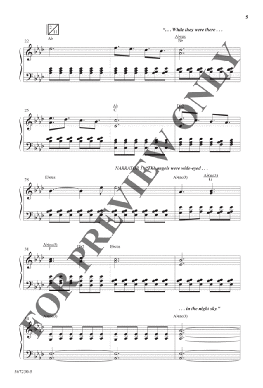 Gloria (Our Savior Found Us) - Anthem Choir scores gallery preview page 4