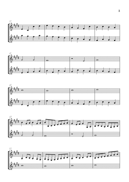 Pachelbel Canon in D • clarinet in Bb duet sheet music image number null