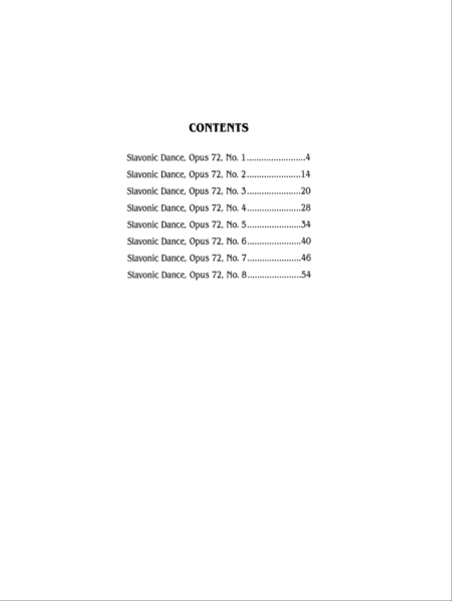 Slavonic Dances, Op. 72 Small Ensemble scores gallery preview page 4