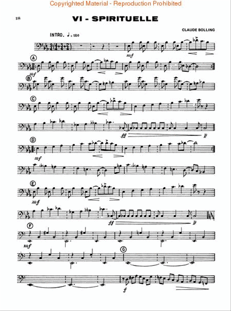 Claude Bolling – Toot Suite Trumpet Solo scores gallery preview page 5