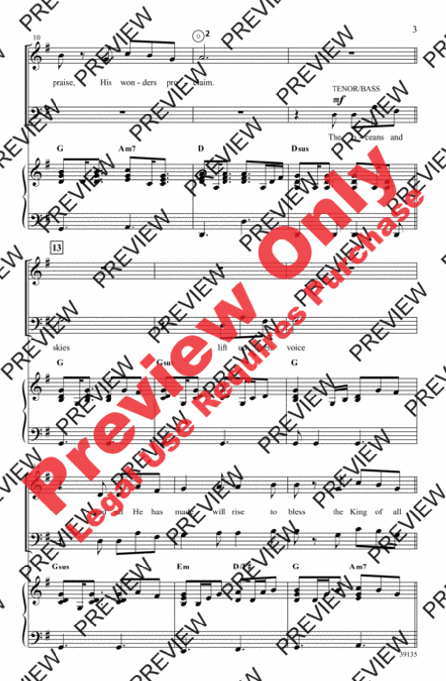 Let Us Adore Let Us Adore 4-Part scores gallery preview page 3