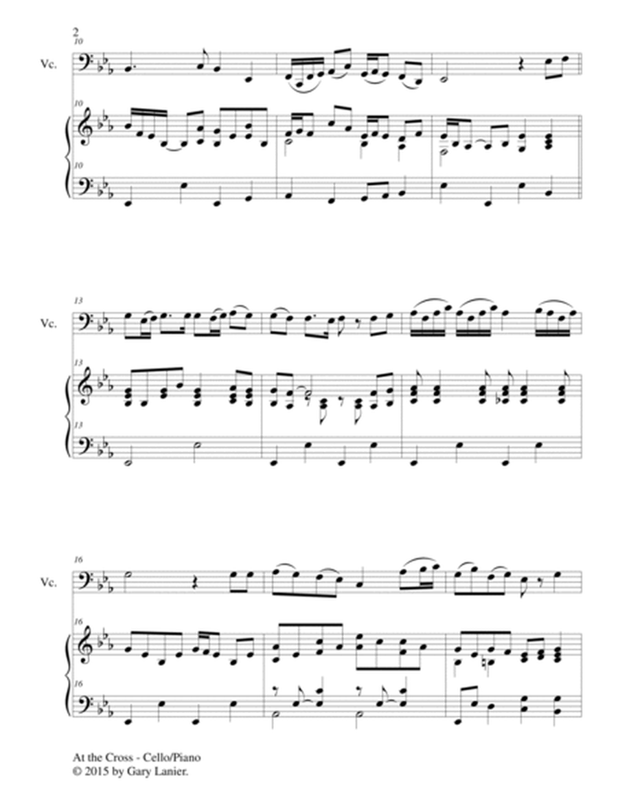 AT THE CROSS (Duet – Cello and Piano/Score and Parts) image number null
