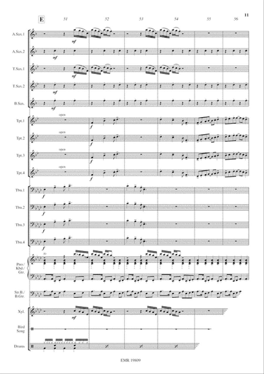 Disco Bird Disco Bird Big Band scores gallery preview page 12