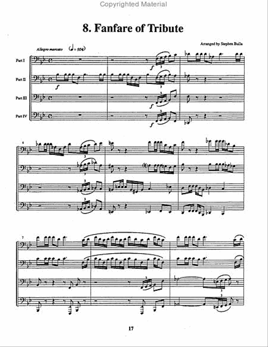 Quartets for Low Brass EETT scores gallery preview page 9