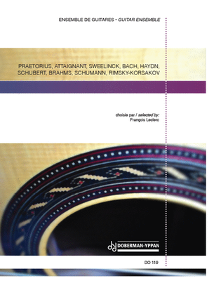 Book cover for Musique pour 3 et/ou 4 guitares, Vol. 5
