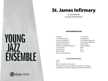 St. James Infirmary: Score