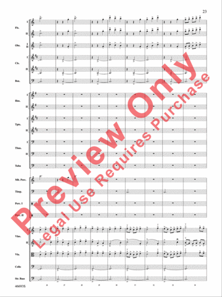 Suite of Carols Full Orchestra scores gallery preview page 24