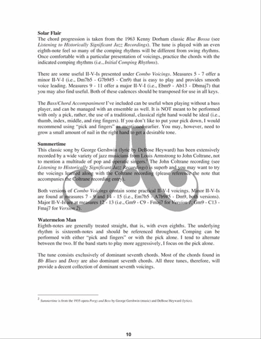 Easy Jazz Guitar Easy Jazz Guitar CD scores gallery preview page 11