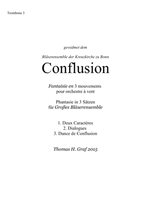 Conflusion - Suite - Wind Ensemble - Trombone 3