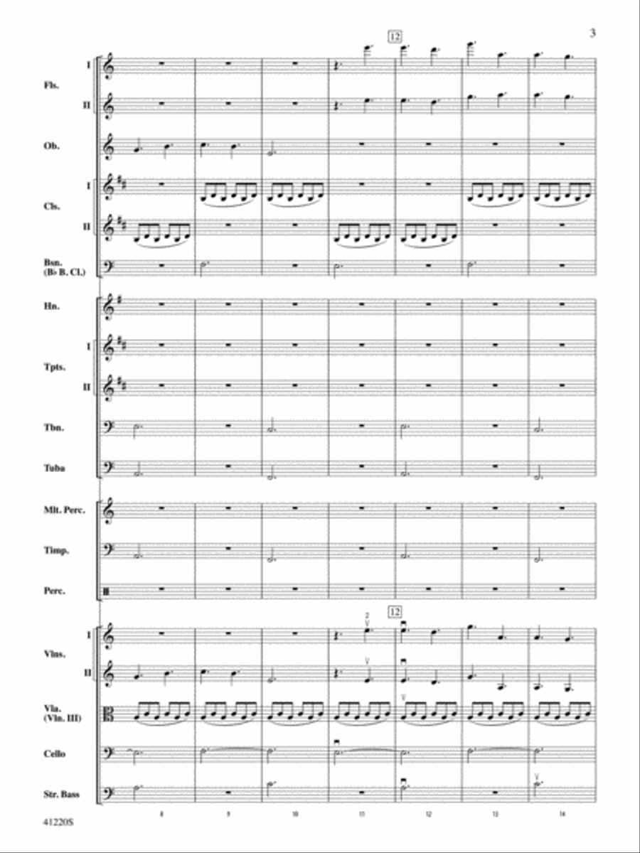 Downton Abbey – The Suite: Score Full Orchestra scores gallery preview page 3
