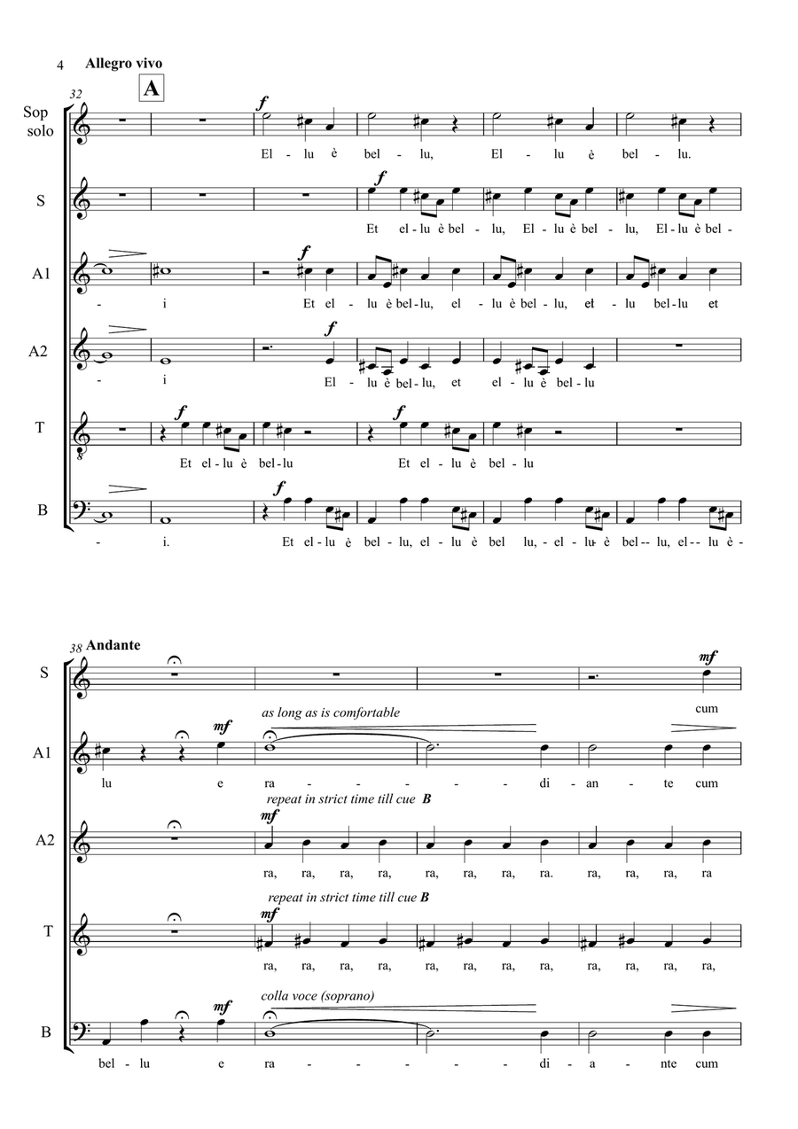 Cantico Divisi scores gallery preview page 6