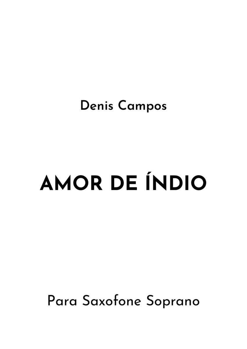 Amor De Indio (indian Love)
