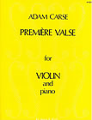 Book cover for Premiere Valse for Violin and Piano