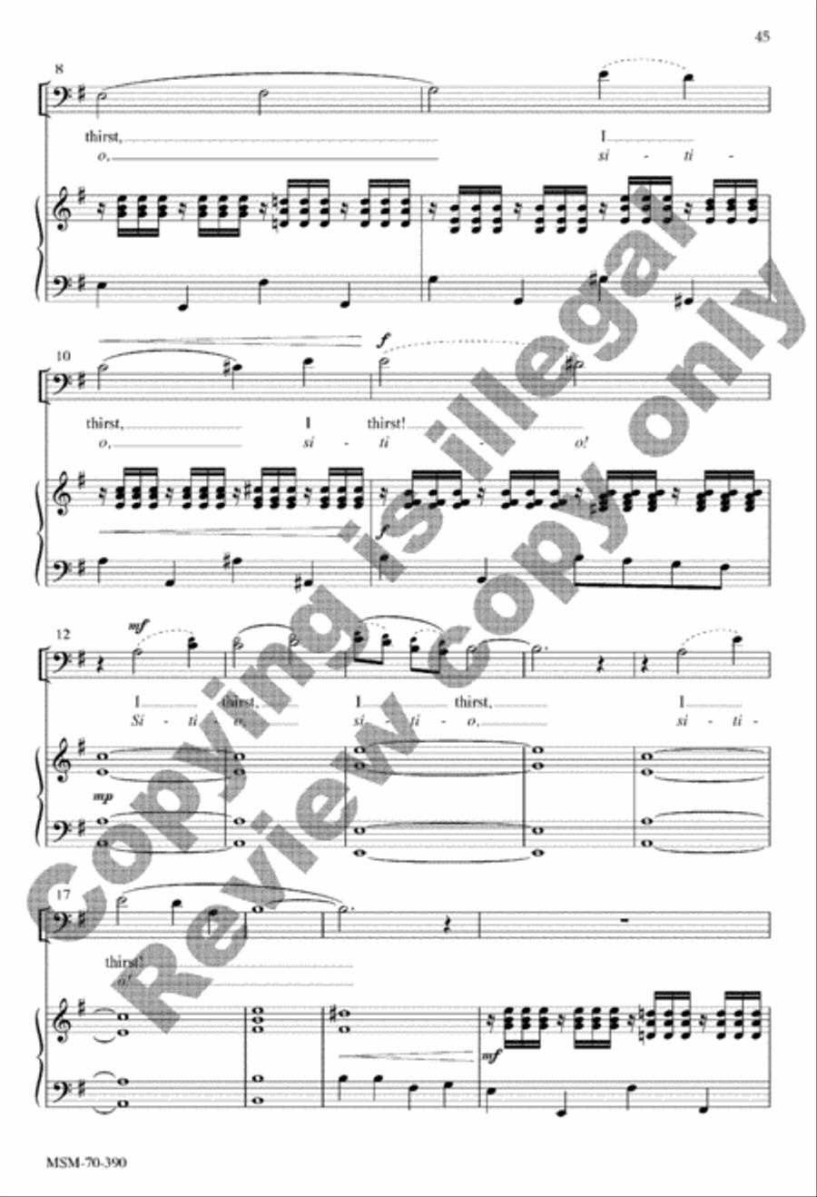 Seven Last Words Seven Last Words 4-Part scores gallery preview page 63