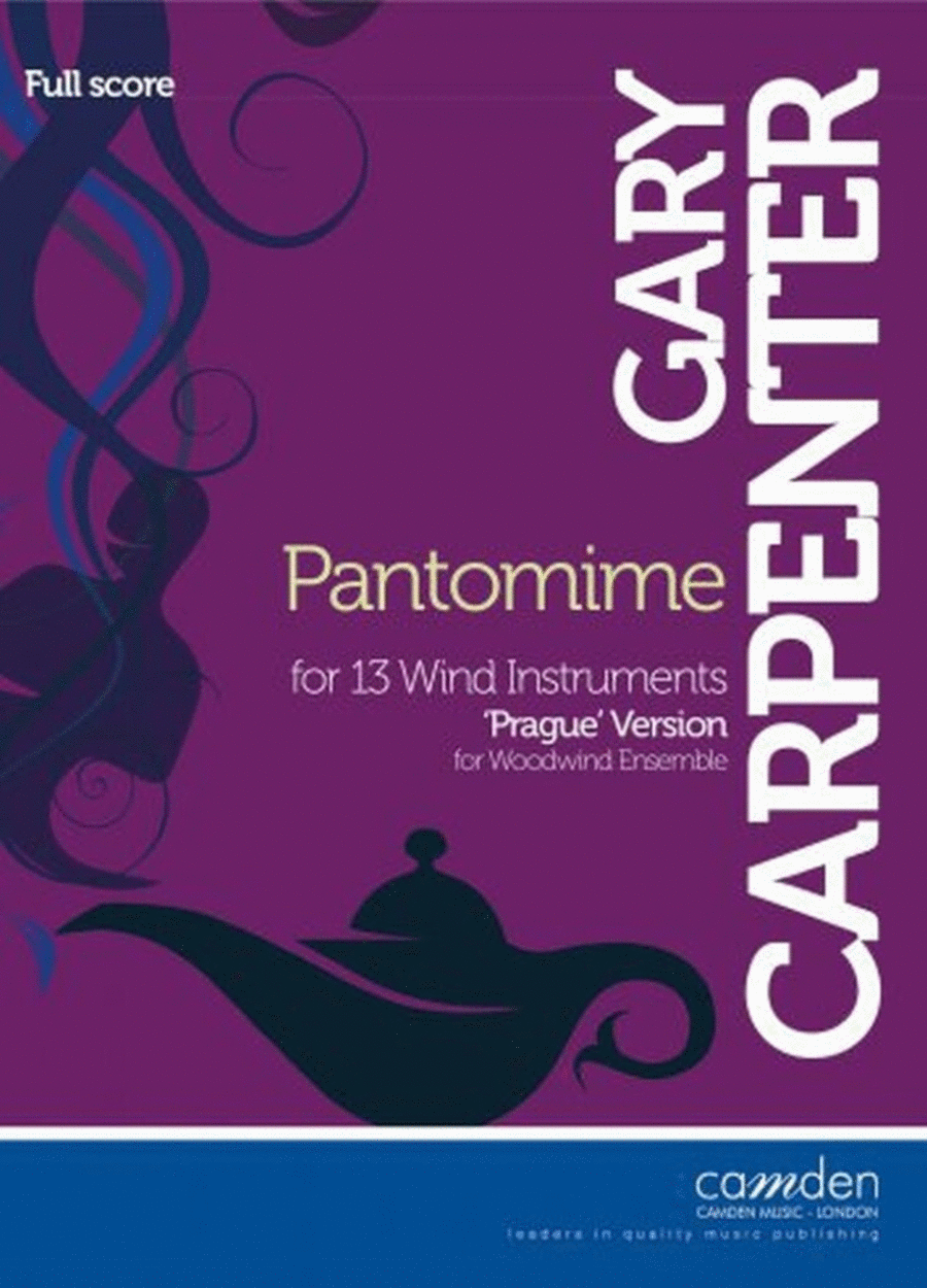 Pantomime For 13 Winds Score scores gallery preview page 1
