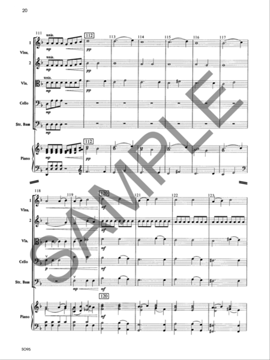 Toccatina - Score String Orchestra scores gallery preview page 20