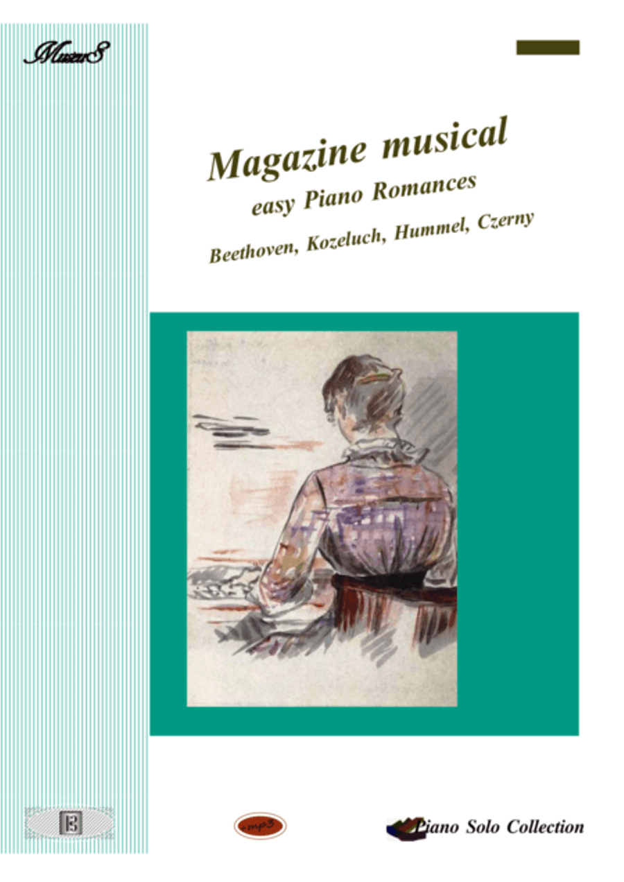 Piano solo easy Romances Easy Piano scores gallery preview page 1