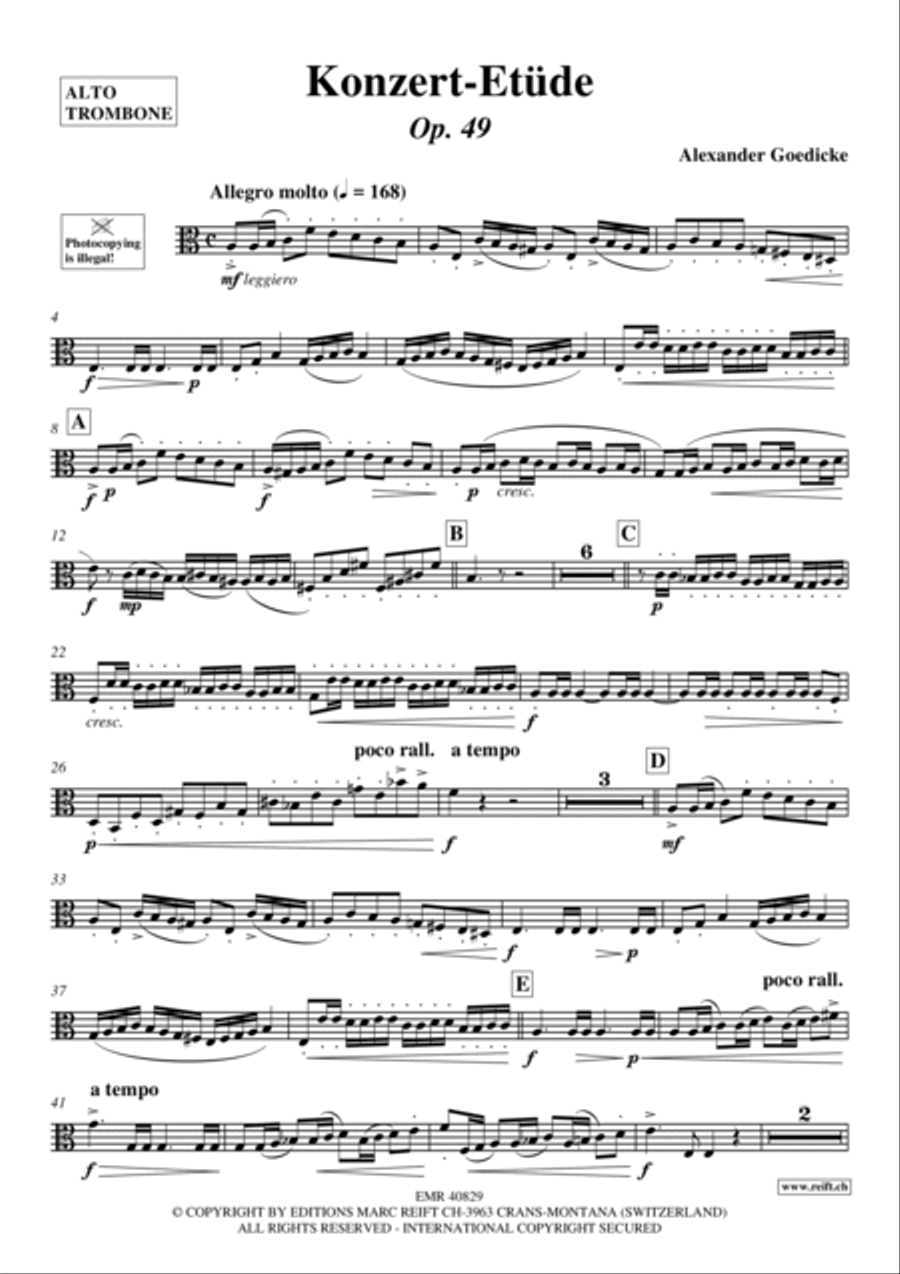 Konzert-Etude Konzert-Etude Piano Accompaniment scores gallery preview page 2