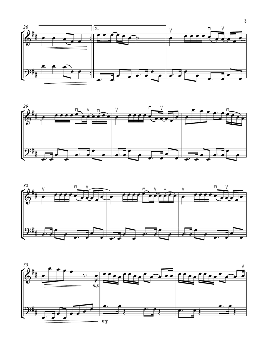 Levitating String Duet scores gallery preview page 3