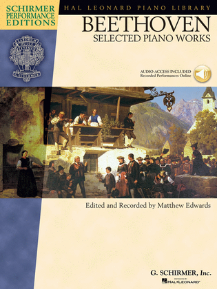 Book cover for Beethoven – Selected Piano Works