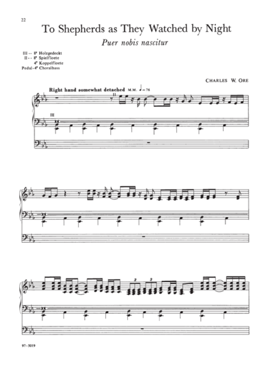Eleven Compositions for Organ, Set I Organ scores gallery preview page 8