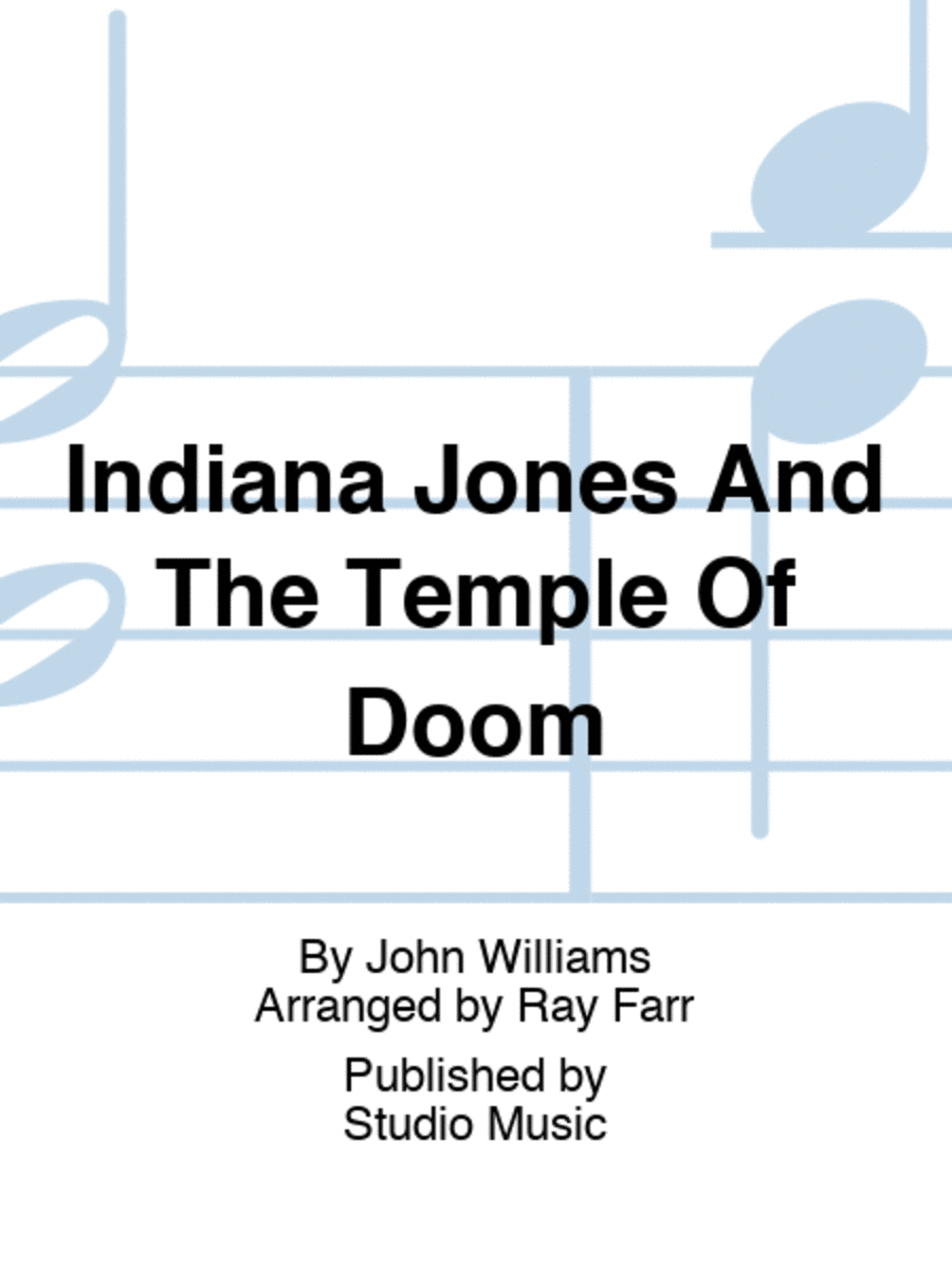Indiana Jones And The Temple Of Doom Brass Band scores gallery preview page 1