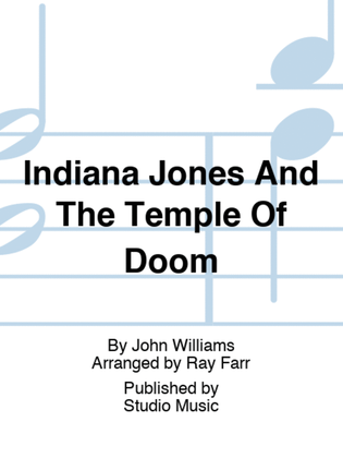 Book cover for Indiana Jones And The Temple Of Doom