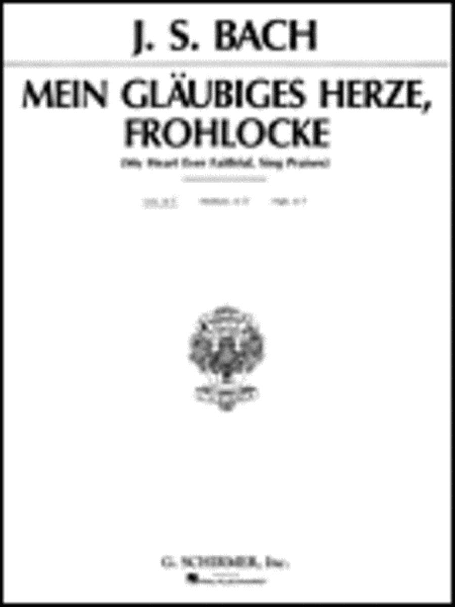 My Heart Ever Faithful (Mein glaubiges herze) Voice Solo scores gallery preview page 1