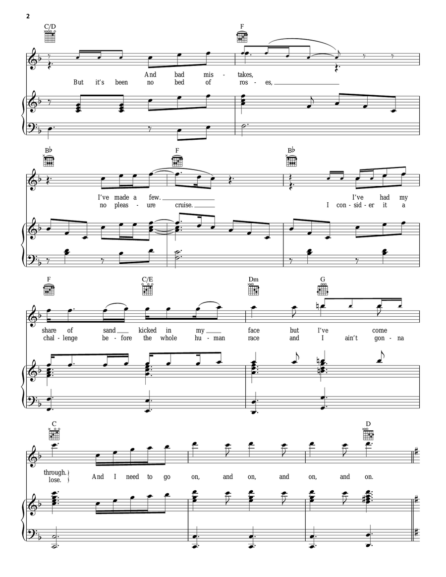 We Are The Champions We Are The Champions Acoustic Guitar scores gallery preview page 2