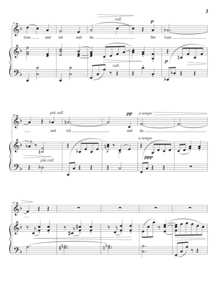 BEACH: Wir Drei, Op. 51 no. 2 (transposed to F major)