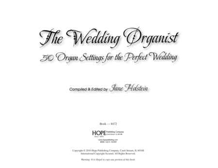 Wedding Organist, The-Digital Download